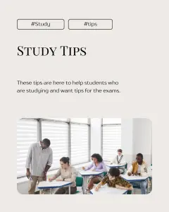Tips for exams
