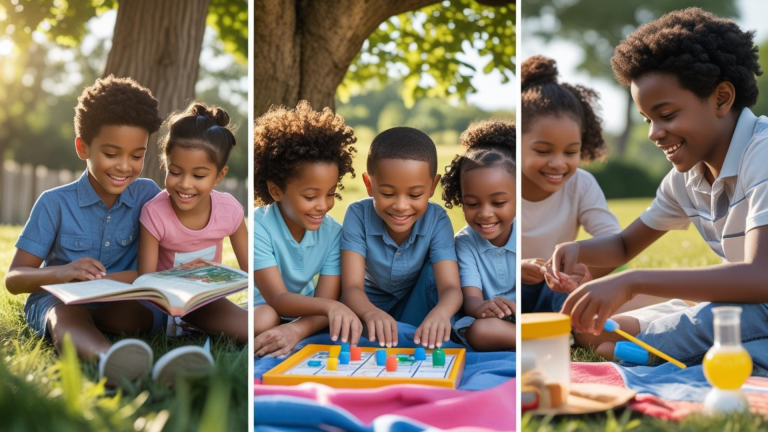 Educational summer ideas for children