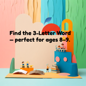 Find the 3-Letter Word worksheet with online-tutoring.uk/