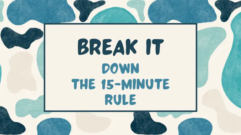 Break it down by Online-tutoring.uk