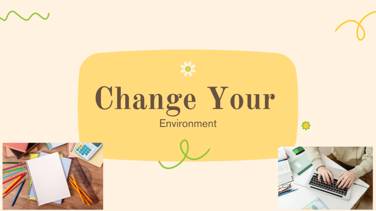 Change You Environment by Online-tutoring.uk