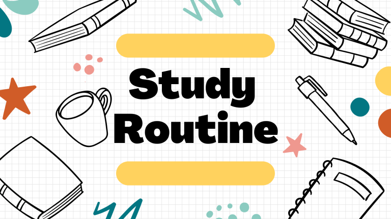 Study Routine by Online-tutoring.uk