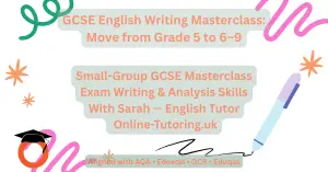 GCSE English Writing Masterclass (6-Week Online Course)