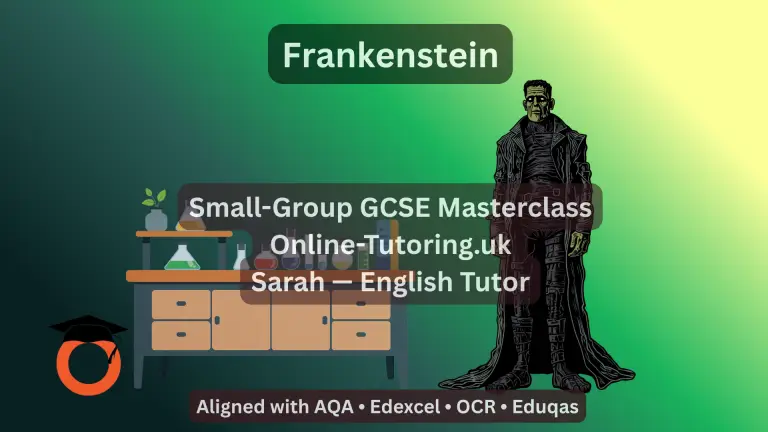 GCSE English Literature - Frankenstein - Masterclass