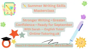 Summer writing Skills Masterclass