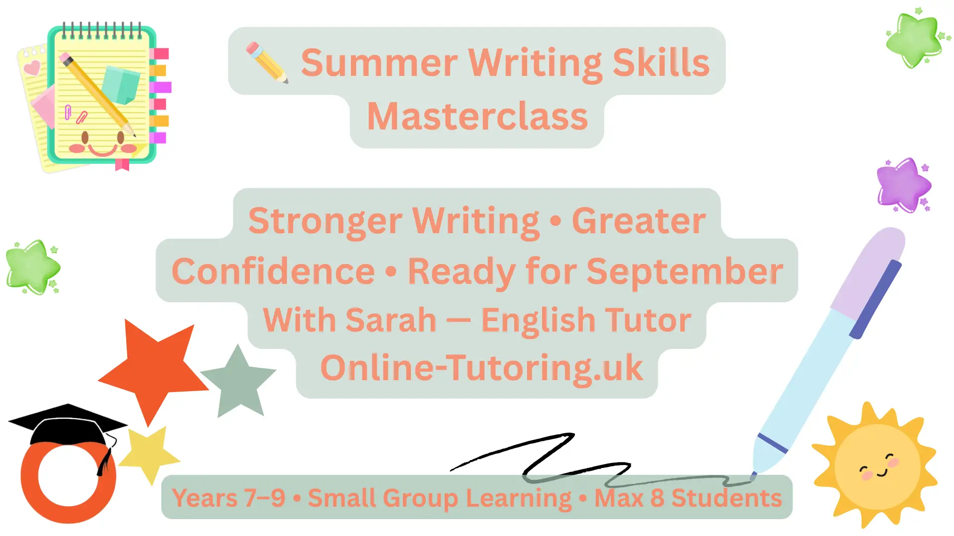 Summer writing Skills Masterclass